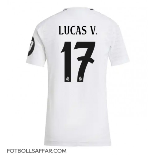 Real Madrid Lucas Vazquez #17 Hemmatröja Dam 2024-25 Kortärmad